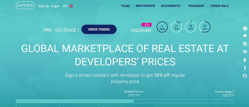 INTRO_io's tweet image. We updated the design of the ICO website.
The new updated design can be found here: introa.io/en/