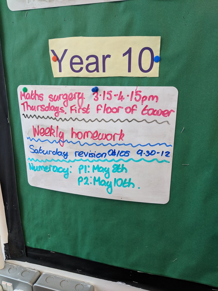 Very busy time for year 10 mathematicians! #GoForIt