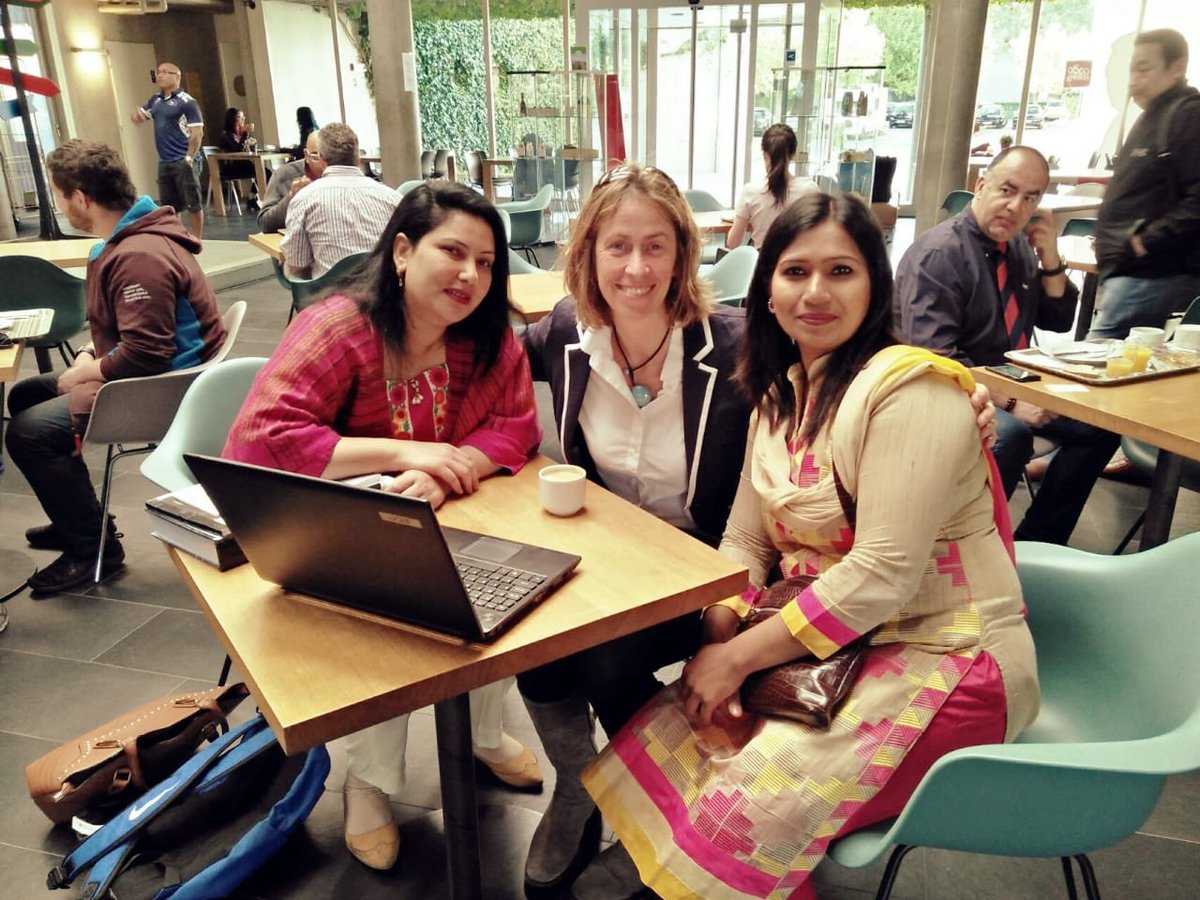 etcconsultants's tweet photo. Back at #ICECP in Lausanne, Switzerland with my high performing female coach developers Sumera (Pakistan) and Farhana (Bangladesh). Proud to have mentored them and humbled by their efforts to drive change for women coaches and athletes #thisgirlcan https://t.co/wgk1KP5AYX