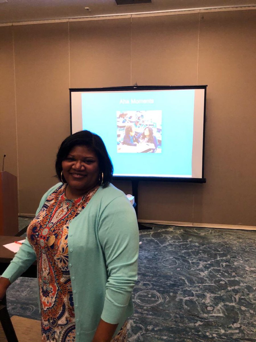 DaraJonesWilson's tweet photo. @TNTP Shanequa Yates and @DrNHenderson presenting now at National Principal Supervisor Summit about the great work happening in @FultonCoSchools around instructional look fors and coaching. #sharingbestpractices #leadershipmatters #partnersinthework https://t.co/4NaJyLiB4g