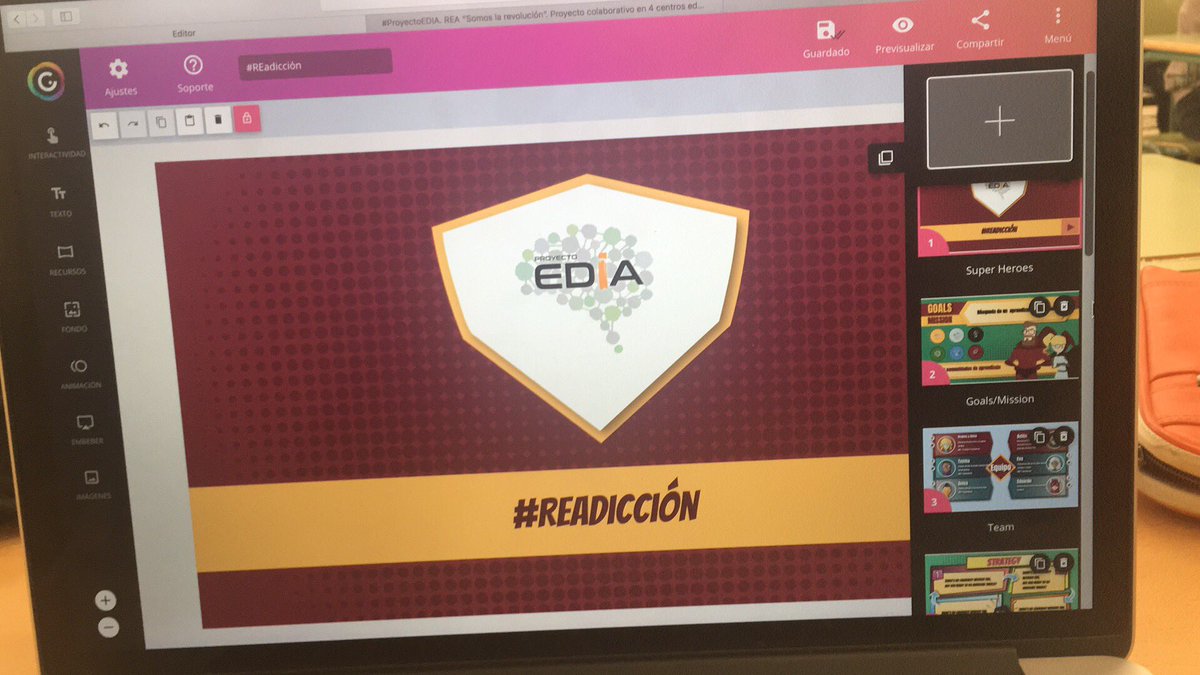 virgicapil's tweet photo. preparando comunicación para compartir #proyectointercentros con mi herramienta más genial @genially_es https://t.co/mBdjJmNqVa