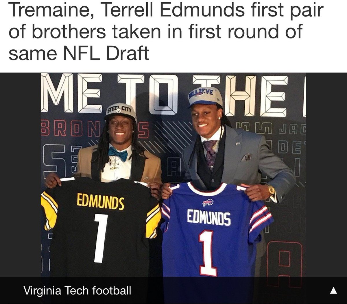 JME_2003's tweet photo. i will brag for the rest of my life about how in the 2013 VHSL playoffs, me &amp; my boys beat the first brothers to get drafted in the first round in nfl history. #KnightsNation 
#434 https://t.co/qVlnxityvV