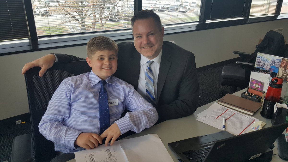 What a great day with my son Vince at Teksystems.  I am one lucky dad to have this amazing son! #TEKids2018