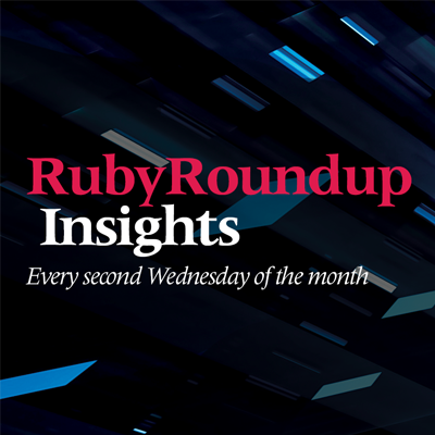 JaronRubenstein's tweet photo. What's better than 1st Fridays? 2nd Wednesdays! Every 2nd Wednesday of the month, we release the RubyRoundup. Feeling the vibe? Subscribe! https://t.co/CvdTINaYRU https://t.co/q4uGhia2Hm