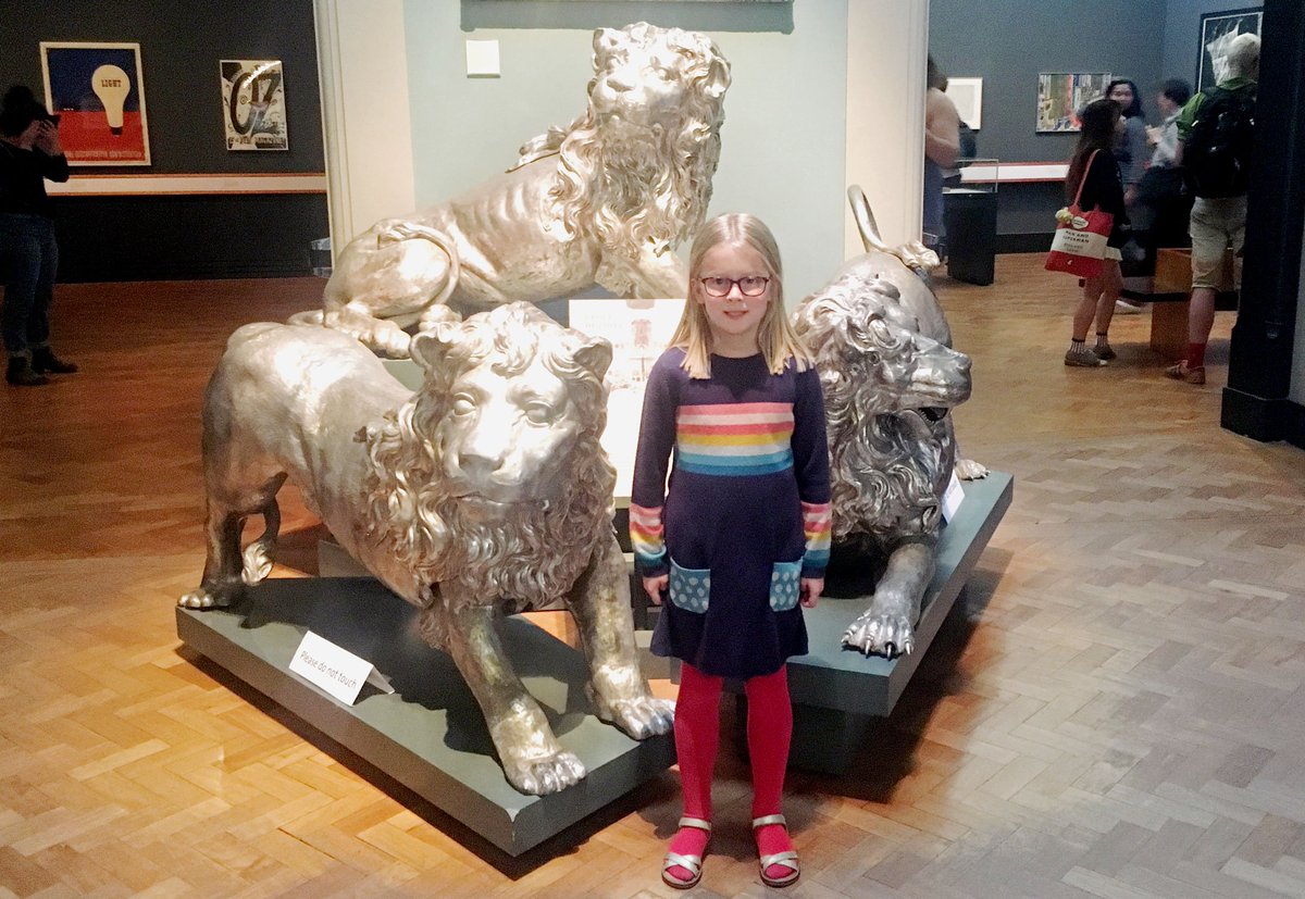 V_and_A's tweet photo. Hi, I’m Kitty and I’m 6 years old! It is #KidsMW today so I am taking over the V&amp;A’s Twitter account. I will now give you a tour of the museum! https://t.co/Uw3H0eZasY