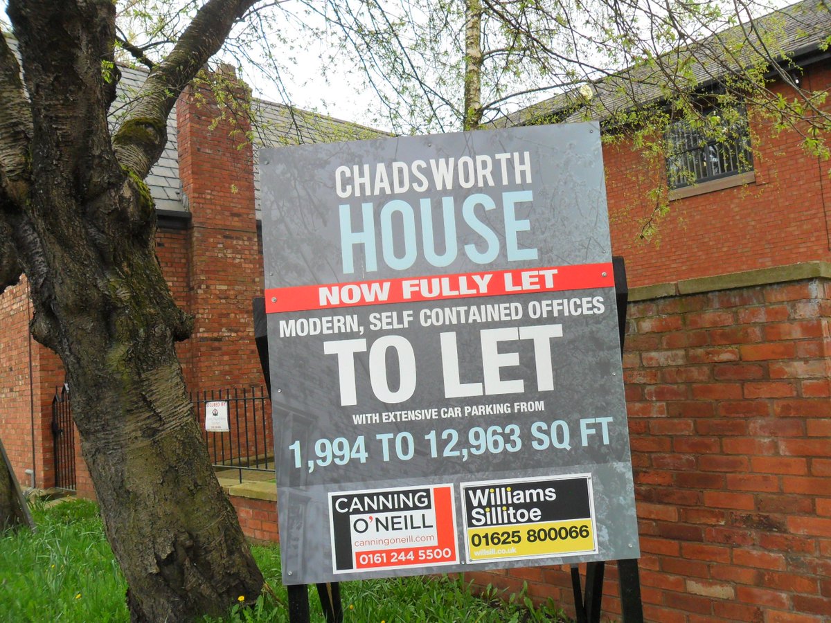 WeAreBlaze's tweet image. Great news to see Chadsworth House Fully Let which we marketed for @QuorumProp  @CanningONeill  @Williamscomm1  #propertymarketing #signage