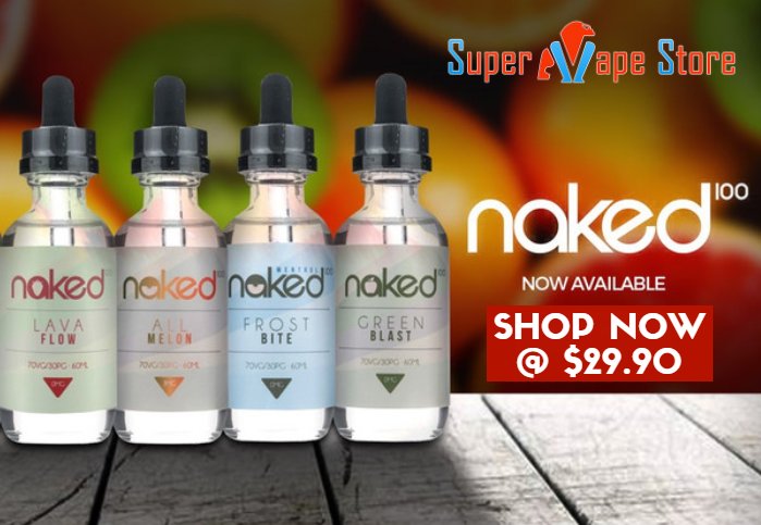 SuperVapeStore's tweet image. Naked 100 ejuice at SuperVapeStore 
Shop now: bit.ly/2GRISrn  #vape #vapeshop #vapefam #vapecommunity #vaping