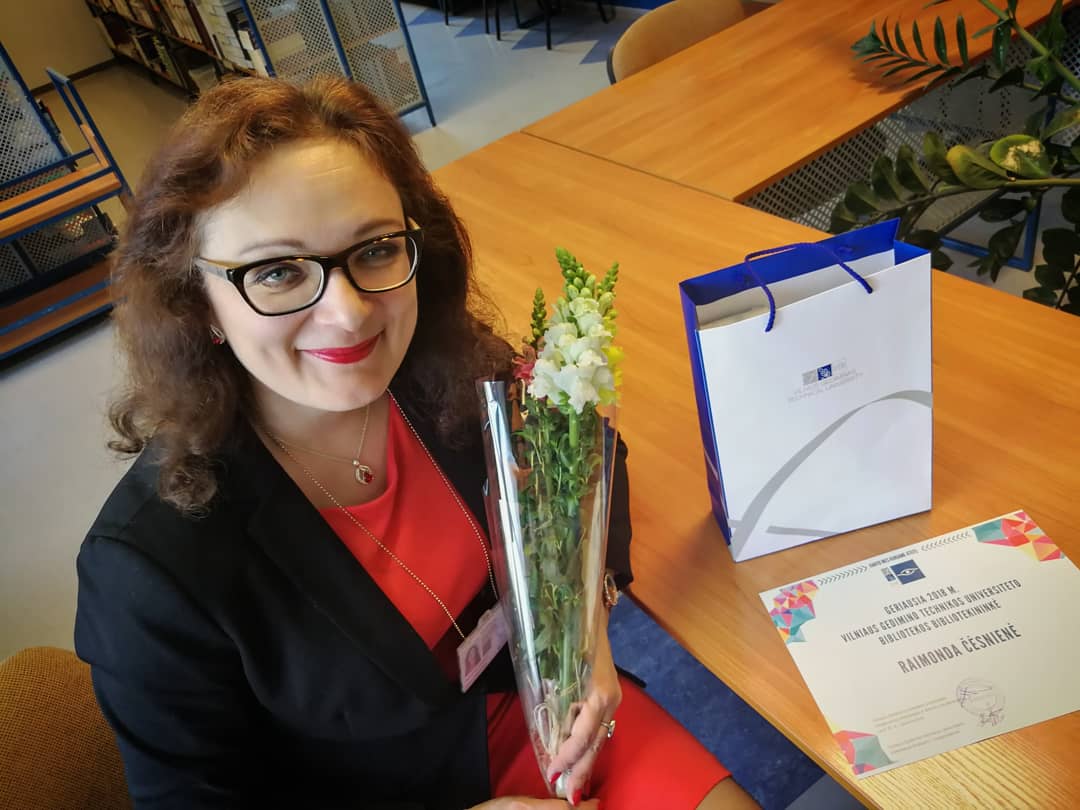 vgtu_biblioteka's tweet image. The Best VGTU  Librarian is Raimonda Čėsnienė🎉 
Congratulations ❕

#nationallibraryweek2018 #vgtulibrary #bestteam