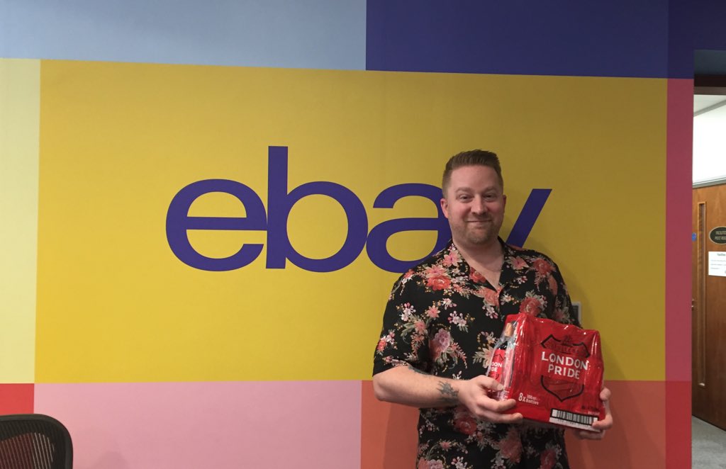 London_Pride's tweet photo. #DropOfPride winner no.1 @TheTestingMuse has his hands on some beer just in time for lunch!
Next stop, Tower Hill! https://t.co/azvPN6pOFa