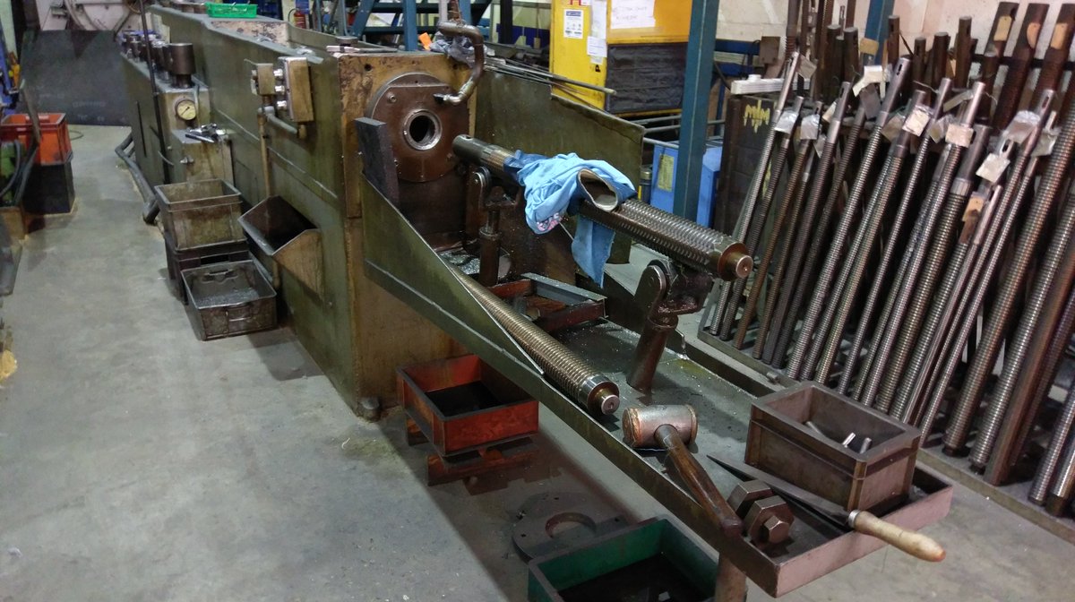 Went to visit our tool suppliers King Dick, British made on site, so very cool 😀 Some of the machinery is over 50 years old! #Birmingham kingdicktools.co.uk #heritage #British #tool #madeinBritain #Historic