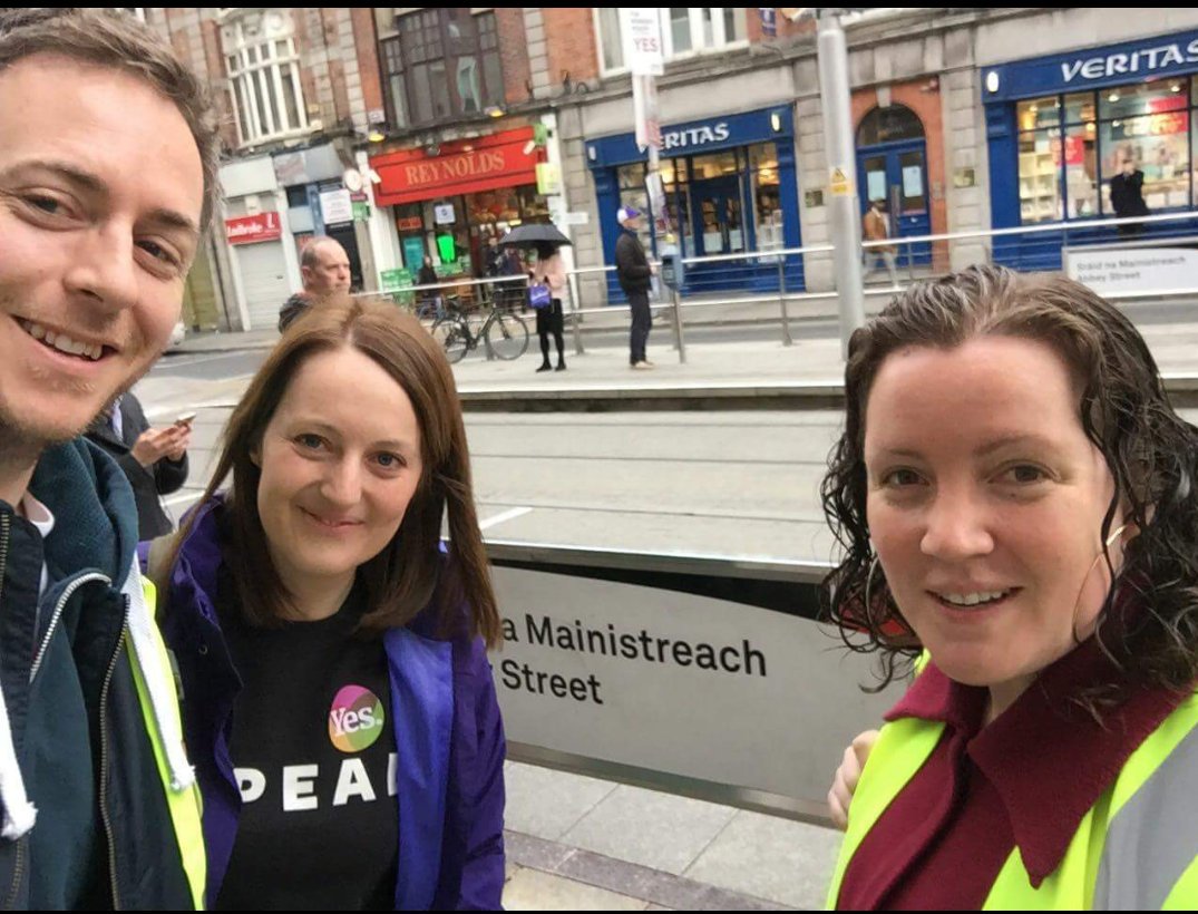 DublinRepeal8's tweet image. Even though our leafleting organiser promised it'd be sunny this morning, still a great morning spent meeting people at Luas stops across the inner city.

We'll be launching an exciting new initiative later today so keep an eye on our page!

#DubCentral #Together4Yes
