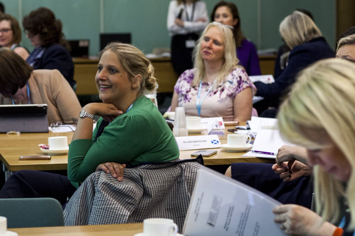 CPA_UK's tweet photo. 2nd day of #ParliWomen18 Regional Conference underway beginning with a visit to @UKParlEducation &amp; Steering Committee Meeting

Delegates share their experiences of gender equality in their parliaments with @JoyceWatsonam and hear from @MariaMillerUK on the work of @Commonswomequ https://t.co/MN4iXhM0un