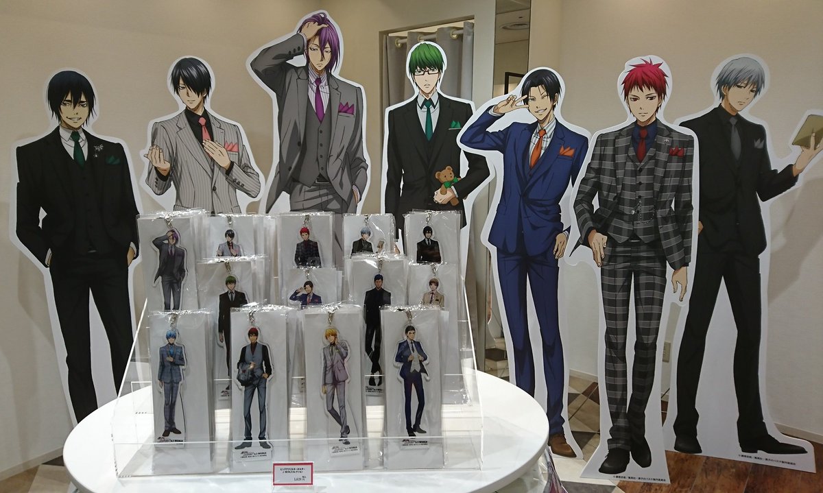 アニメ黒子のバスケ J World 明日4月28日 土 より 黒子のバスケ J World Collectionのサテライト店舗が大阪 Hep Fiveにてスタート スーツ姿の等身大パネルがずらりと展示 Gwにぜひ見に来てくださいね T Co Aojum68ttq Kurobas アニメ黒子のバスケ J World 明日4月28日 土 より 黒子のバスケ J World Collectionのサテライト店舗が大阪 Hep Fiveにてスタート スーツ姿の等身大パネルがずらりと展示 Gwにぜひ見に来てくださいね T Co Aojum68ttq Kurobas
