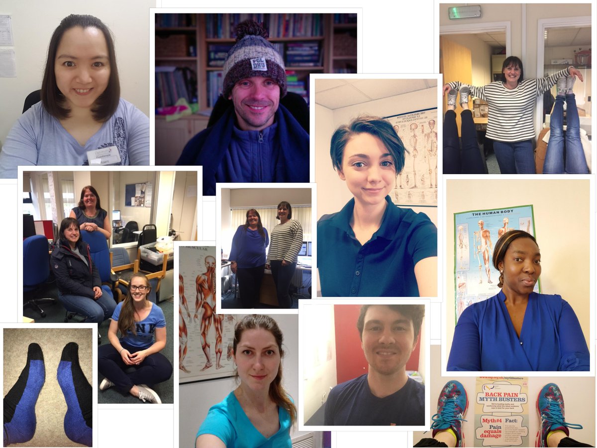 physio_ohcs's tweet photo. We have really enjoyed taking part in #BoldinBlue this week for #MSAwarenessWeek. Not only have we hopefully helped to share more info on MS, but we've raised £120 for @MSTrust in the process! https://t.co/YxHNiiyPl3