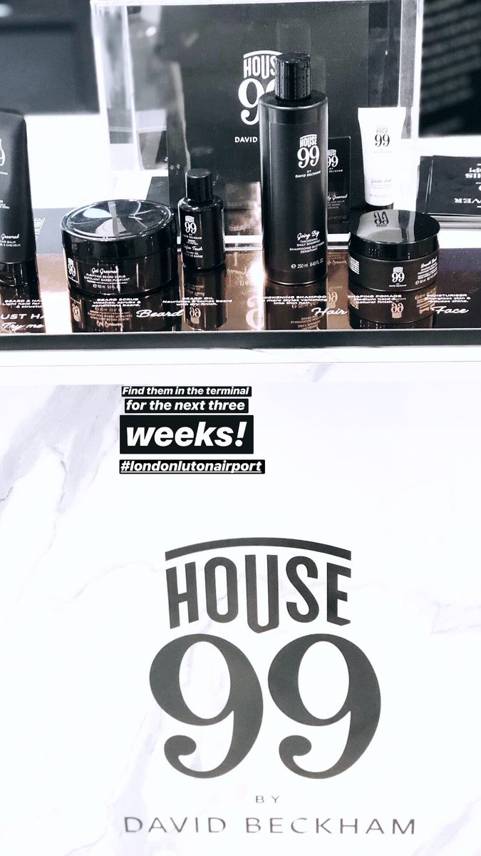 LDNLutonAirport's tweet photo. House99 have popped up in our Aelia duty free store! Head down for complimentary grooming sessions for the next three weeks 💇‍♂️ https://t.co/vLAhOAU19r