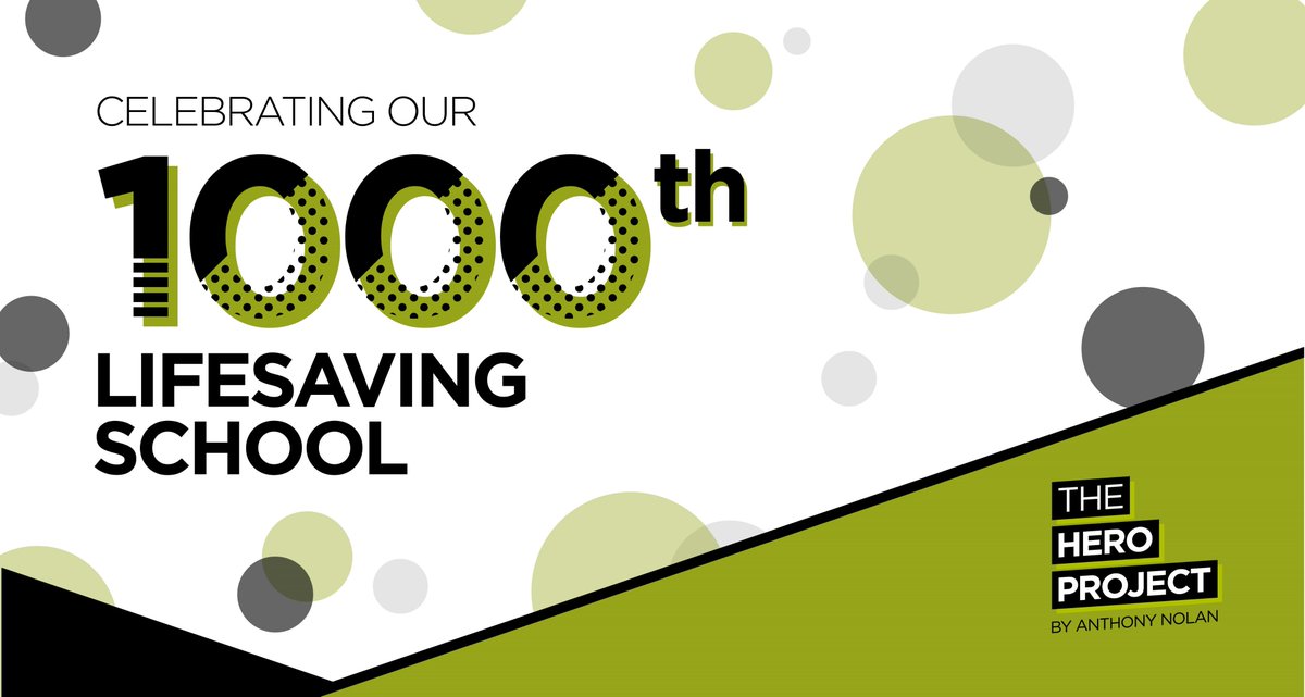 AnthonyNolan's tweet image. A big congratulations to @NCLSixthForm who have become the 1⃣0⃣0⃣0⃣th school to help educate and get young people on the stem cell register!👏👏🎉🏫

Good luck for your recruitment event today and thank you to all of our schools for your support. 🙏#HeroProject #Lifesavers
