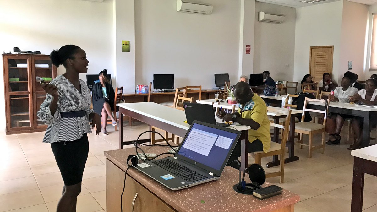 kajsaha's tweet photo. Lilian Awuor #classof2018 #atAshesi has assessed the relationship between parental leave policies and job satisfaction in the Ghanaian banking sector. https://t.co/RGUd0swokh