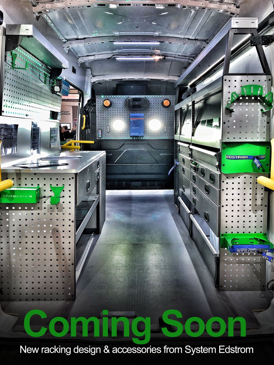 VanLineNI's tweet image. Coming Soon - System Edstrom are finalising designs on the new look for their steel racking systems.  With new designs, new colours and more.  Keep posted for more info.

#GetTheMostFromYourVan #SystemEdstrom #Edstrom #VanRacking #Van