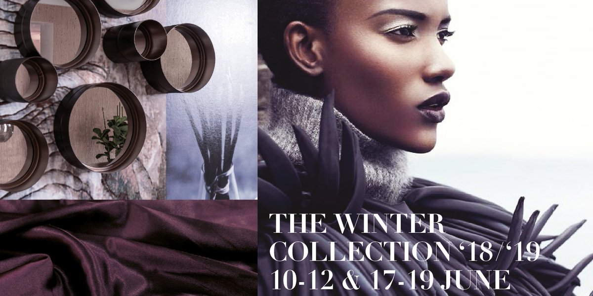 DomeDeco's tweet image. It's time to mark your calender for the Homeshow of the new Winter collection 18/19! Don't miss the exclusive preview in our showroom on 10,11,12 &amp;amp; 17,18,19 June.

Subscribe here: domedeco.com/professionals/…