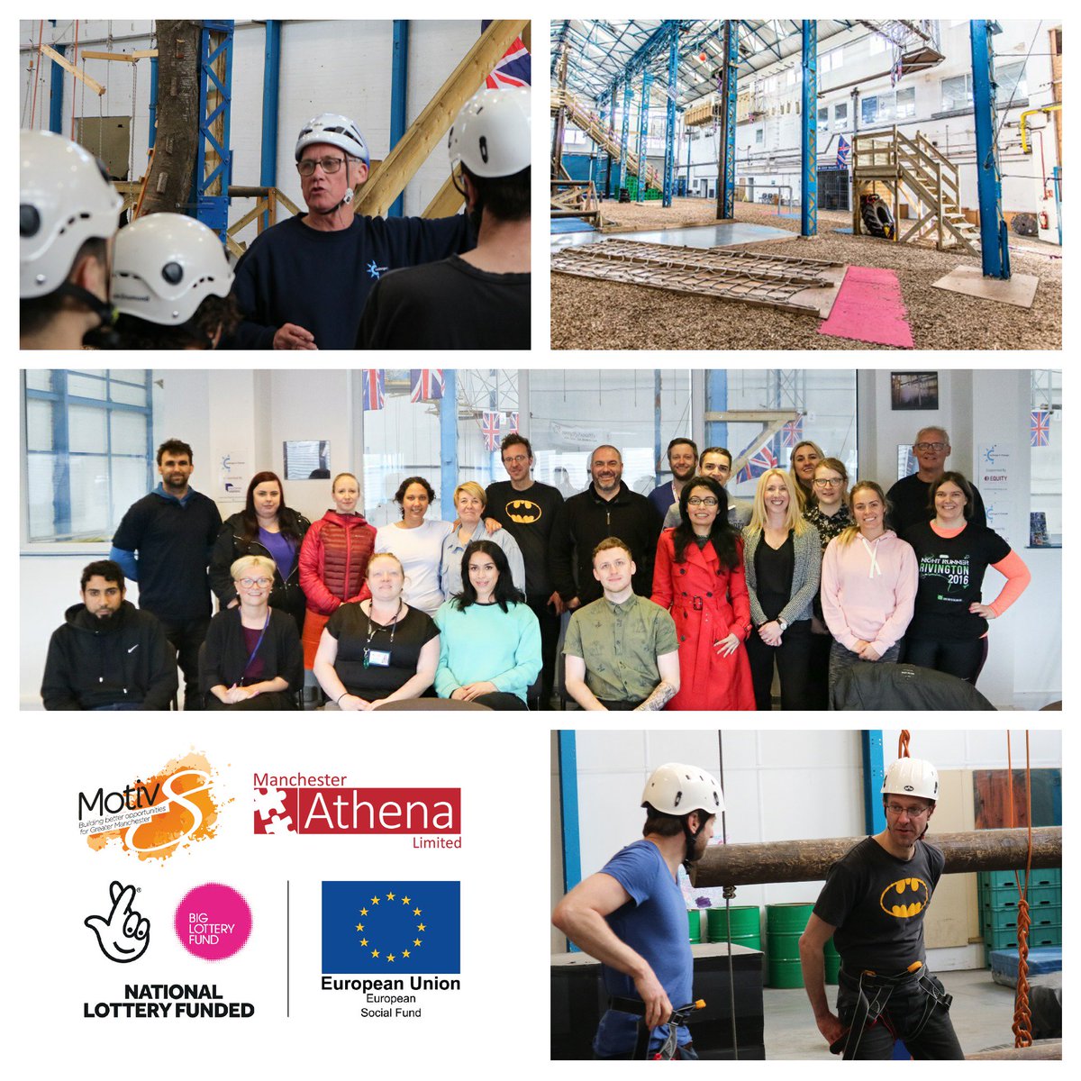 Fantastic Team Building day for our #Motiv8 #Biglotteryesf teams earlier this week with our specialist partner @C4CTeambuilding #Challenge4Change  #Teamwork