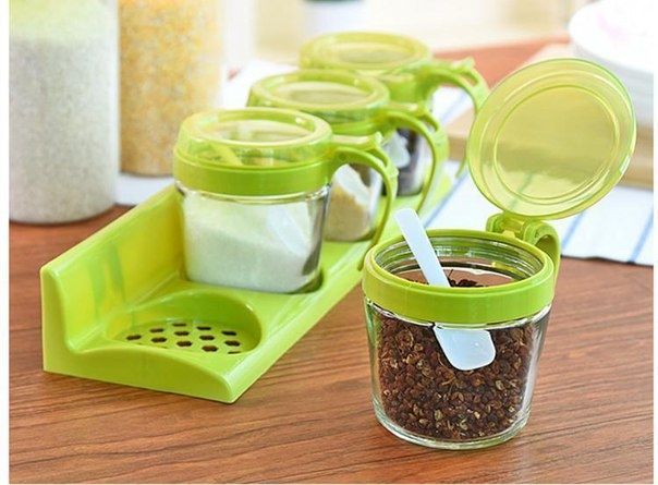 Набор ёмкостей для специй -  bit.ly/2uAQ2gR
  
 #Набор #aliexpress #алиэкспресс