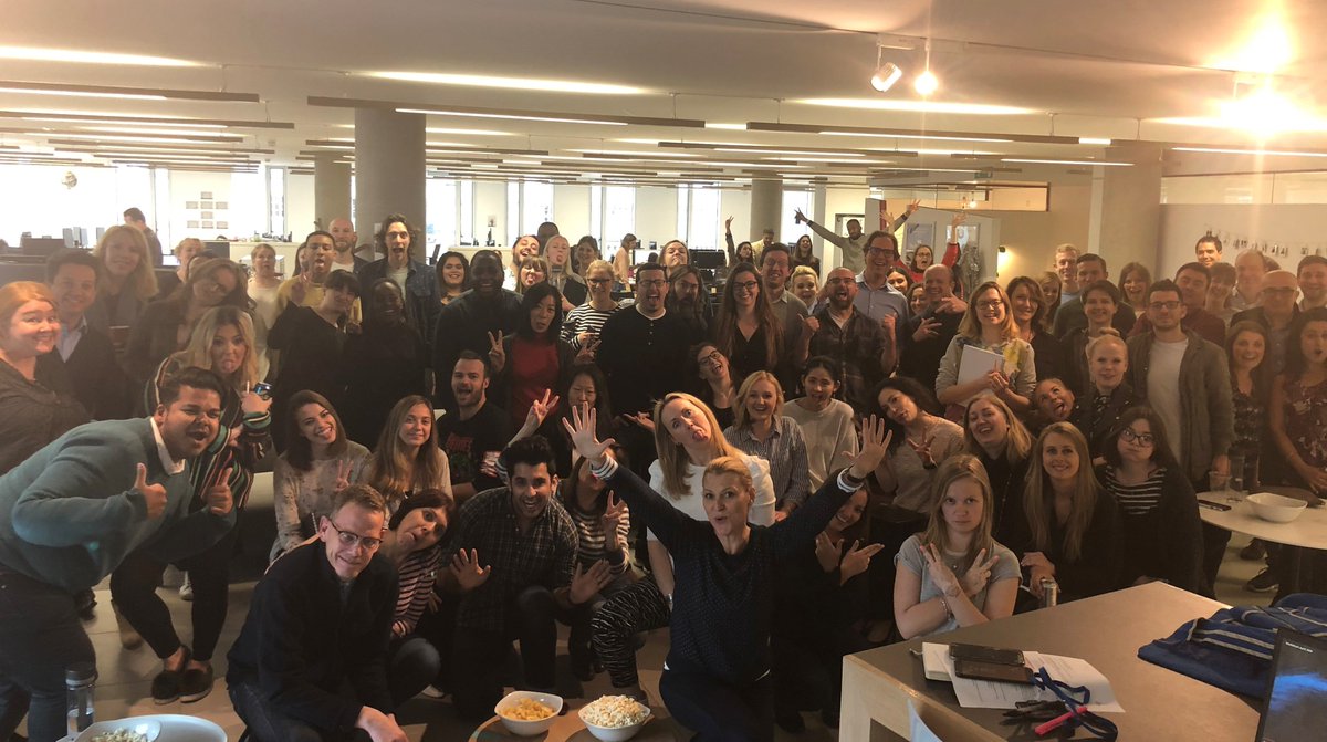 Starcom_UK's tweet photo. We've got that #FridayFeeling after watching this year's global MediaCast broadcast video for 2018! #MediaCastStar https://t.co/x3CQX4qdpQ