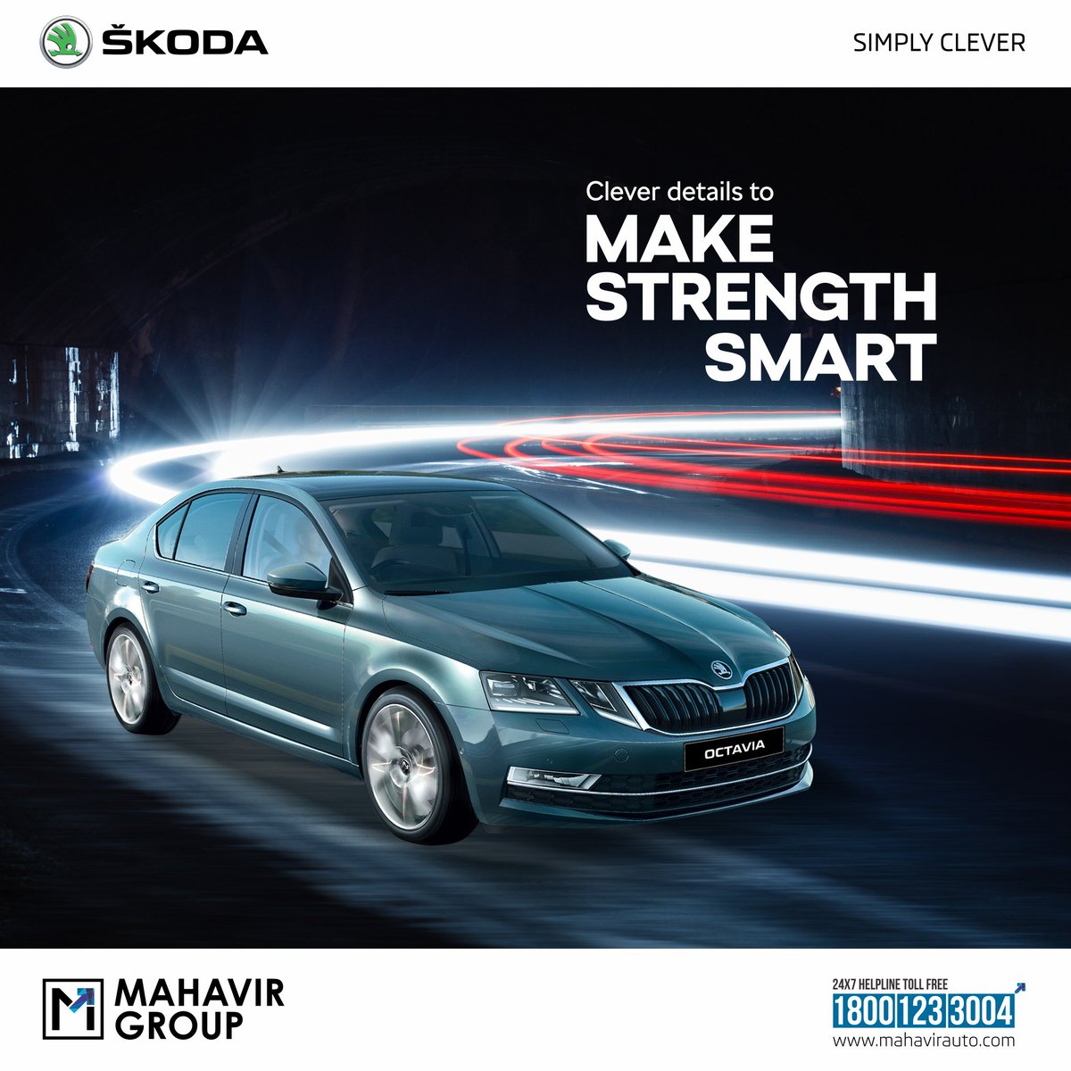 MahavirSkoda's tweet image. The tough Skoda Octavia is detailed with several clever features that make it as smart as it is strong. Safety assistants and brilliant connectivity will make sure that your drive lasts until the very end of the road.
mahavirauto.com
#SkodaOctavia #SmartStrength
