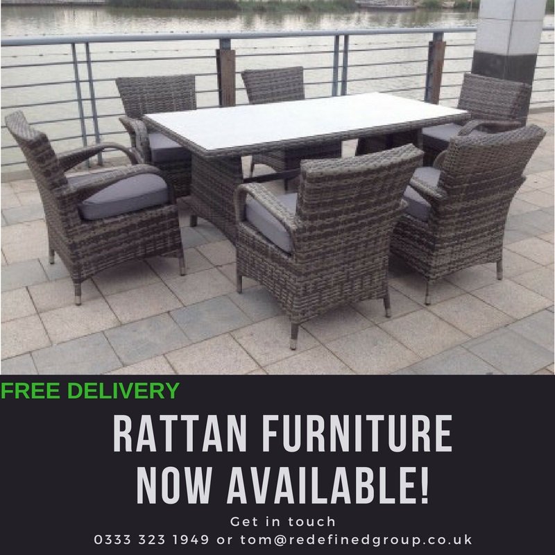 Looking for some nice garden #furniture for the #summer?
We now have a great range of Rattan Furniture available with free delivery. 
Get in touch: 0333 323 1949 or tom@redefinedgroup.co.uk
@AdvantageBNI <a href="/EBAcircle/">Elite Business Academy</a> @Bizitweet