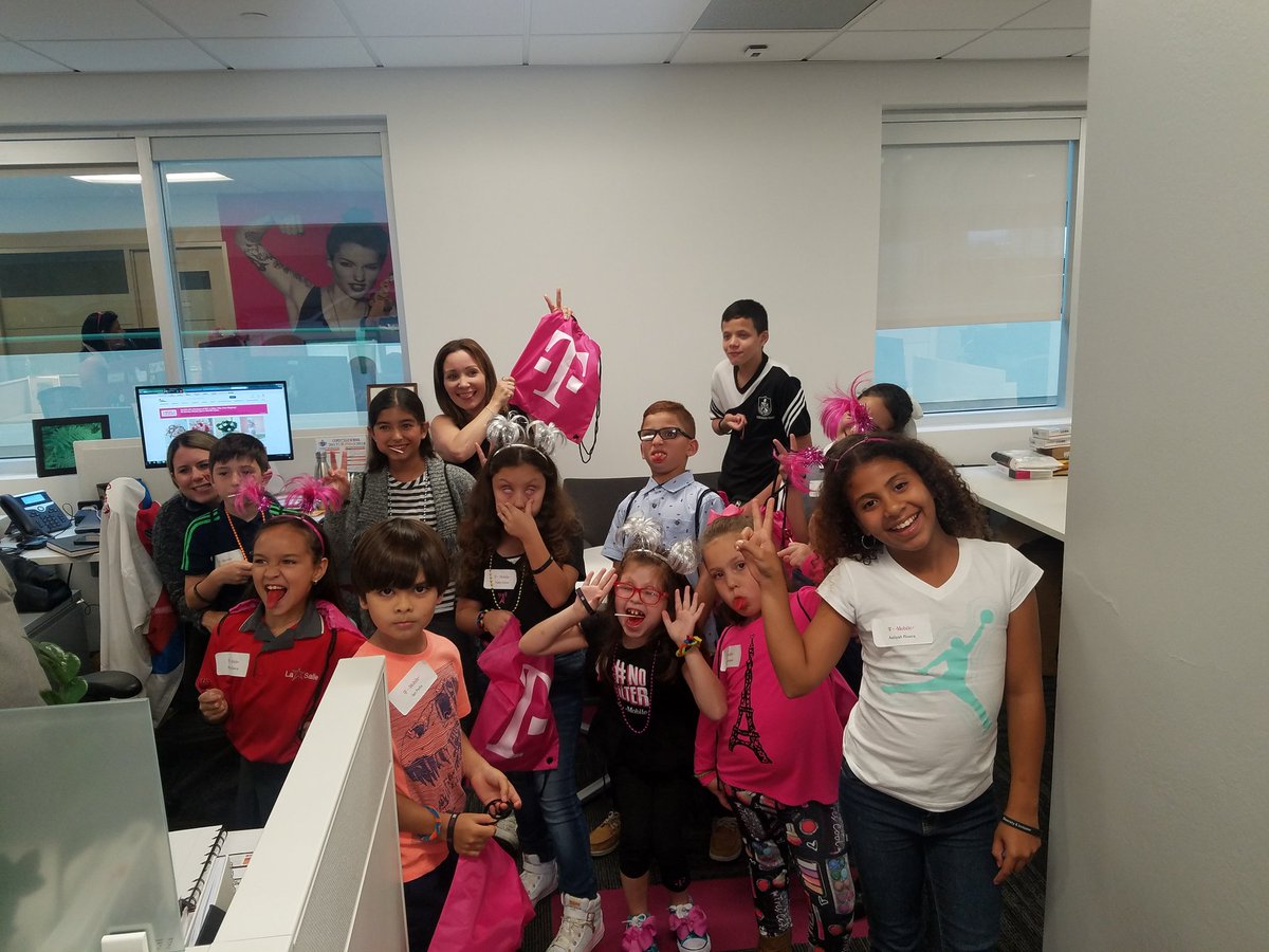 Yesterday - Bring you Kid to work 
Lot of fun #beyou #diversity&inclusion #tmobilepuertorico #titimillery