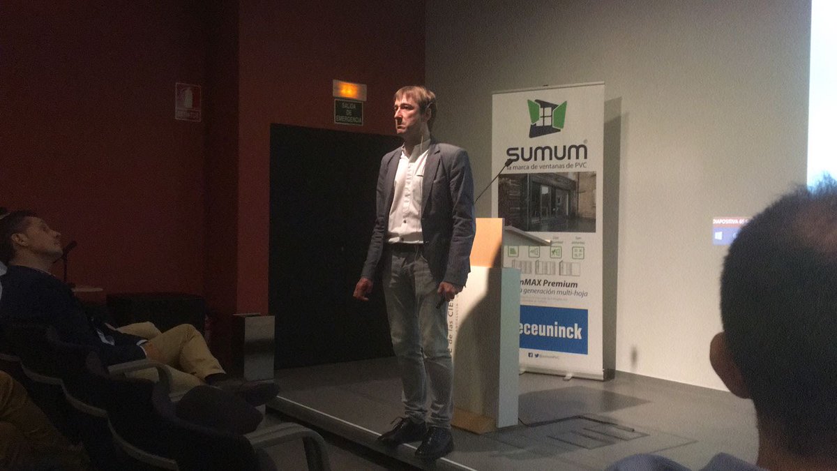 RotoFTT_ES's tweet photo. Ayer nuestro cliente #Recodul tuvo un gran papel protagonista en el #SumumDay de Granada junto al @ConPassivHaus y @Deceuninck_ESP
¡Realizando una gran ponencia sobre las #ventanas de altas prestaciones! https://t.co/AowU9D9yzG
