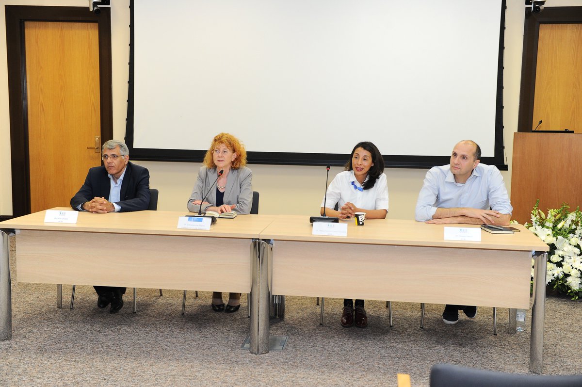 Boom_Renewables's tweet photo. Grateful to have the opportunity to participate and learn from distinguished colleagues including Prof. Christina von Haaren from the German @LeibnizUni at the seminar and panel on “Energy Transition” @Energy_AUB @AUB_Lebanon https://t.co/lXnUuG8TNm
