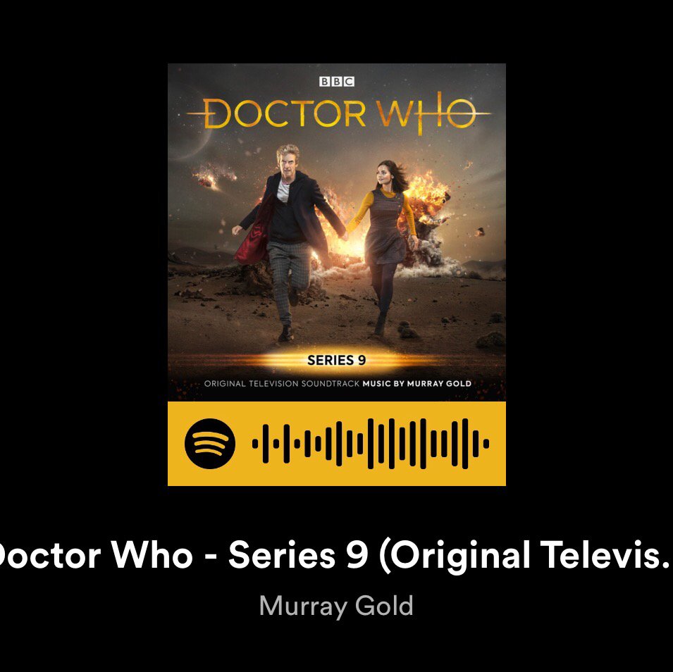 _type40's tweet image. This is indeed a very happy day. The soundtrack for #DoctorWho series 9 was released today. 

Series 9 ended in 2015...do the math, and this is waaay overdue!!
#geek
