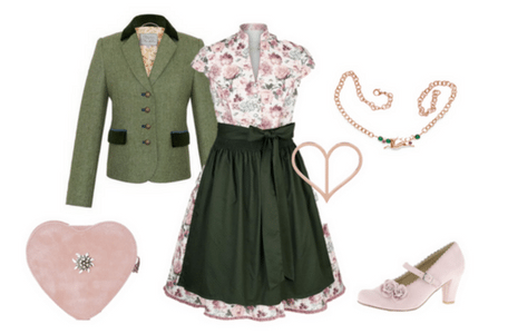 Trachtenbibel's tweet photo. Ein tolles cremefarbenes Dirndl mit romantischem Blumenmuster von Alpenfee ist Basis für einen romantischen Dirndl-Style. Mit passenden Accessoires sorgt es für einen tollen Auftritt. #dirndlstyle #dirndltipp https://t.co/haNZoxJOSz https://t.co/ICrQsCGaY0