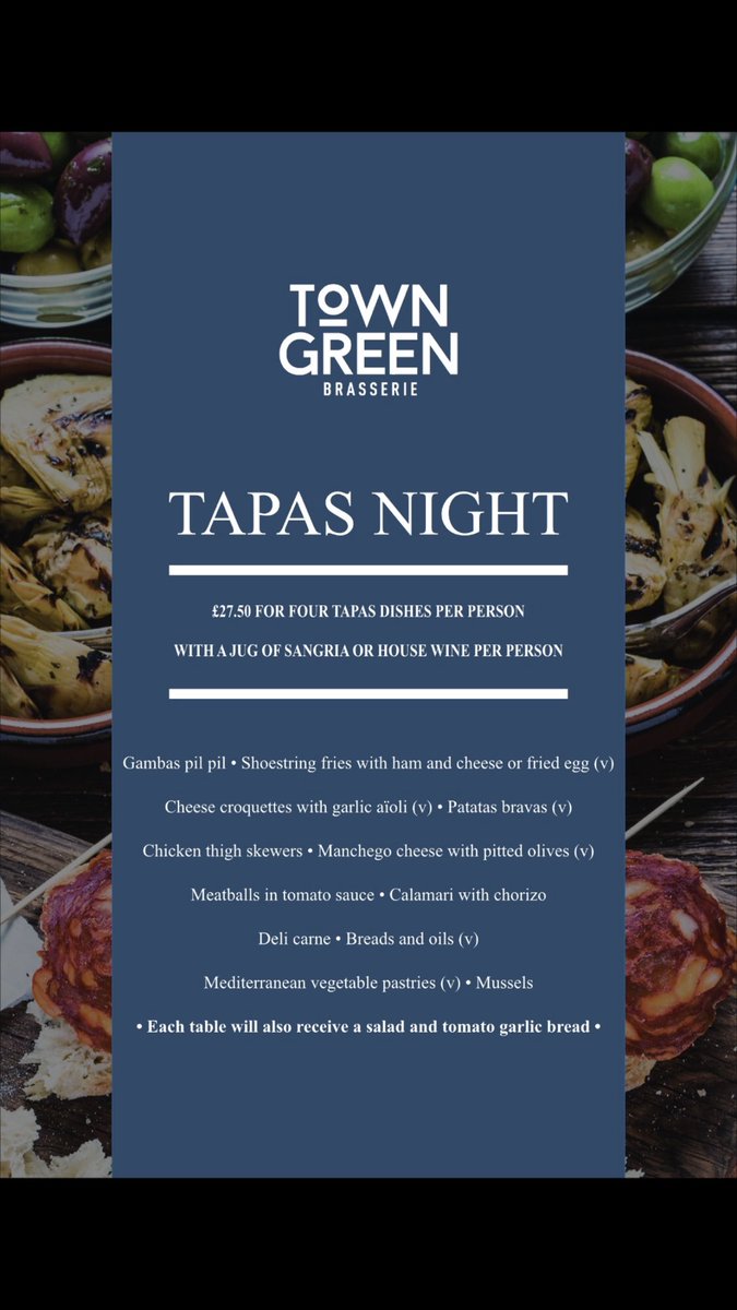 thewinebartg's tweet photo. This evening #greattapas Towngreenbrasserie https://t.co/GBCOQWpADs