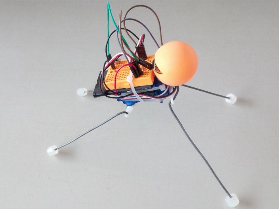 chantallailvaux's tweet photo. my awesome housemate is at it again. This time it is an Ugly Bug. Make yours by following his step by step instructions... #hackster #uglybug #arduidno # https://t.co/b3CFN54vZp https://t.co/es9y1mHYEr