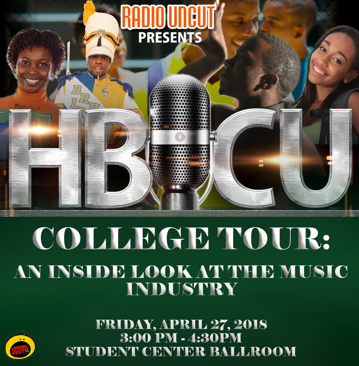 KYSU_CampusLife's tweet photo. The HBCU COLLEGE TOUR - YARDFEST 2018 KSUisAllThat #KSUspringfest2018 #DenimDay18 https://t.co/frIiYqa4ms
