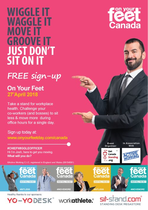 Good Morning, as you are on your way to work, Don't forget to share your photos. Let's celebrate On your Feet CANADA <a href="/getCDAstanding/">GET CANADA STANDING</a> #SitLess #MoveMore #OYF2018 #Canada