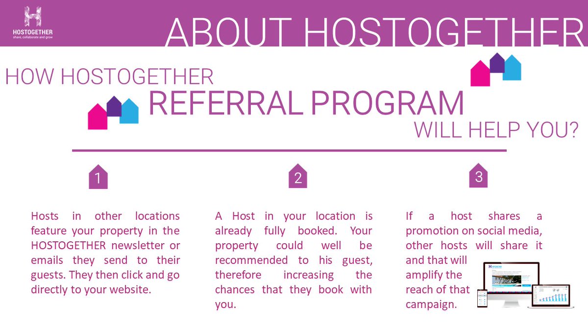 Hostogether's tweet image. About Hostogether referral program!
#Hostogether #Vacationrental