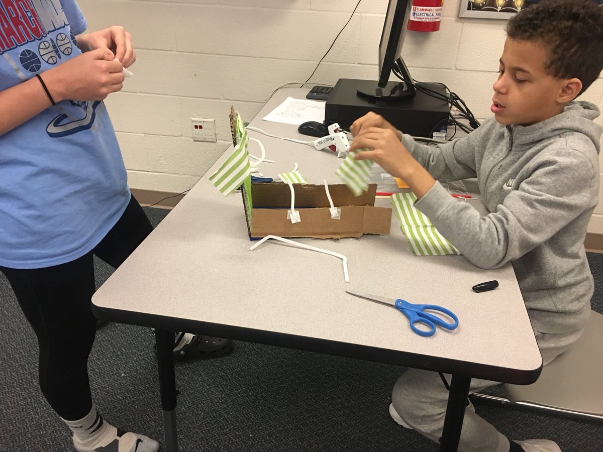 DoerschukPLTW's tweet photo. 6th grade students have been busy designing and building ankle and foot orthosis prototypes #Awareness #designprocess #beamaker #Amspresents #makerminded @PLTWorg https://t.co/YmKZN913Aa