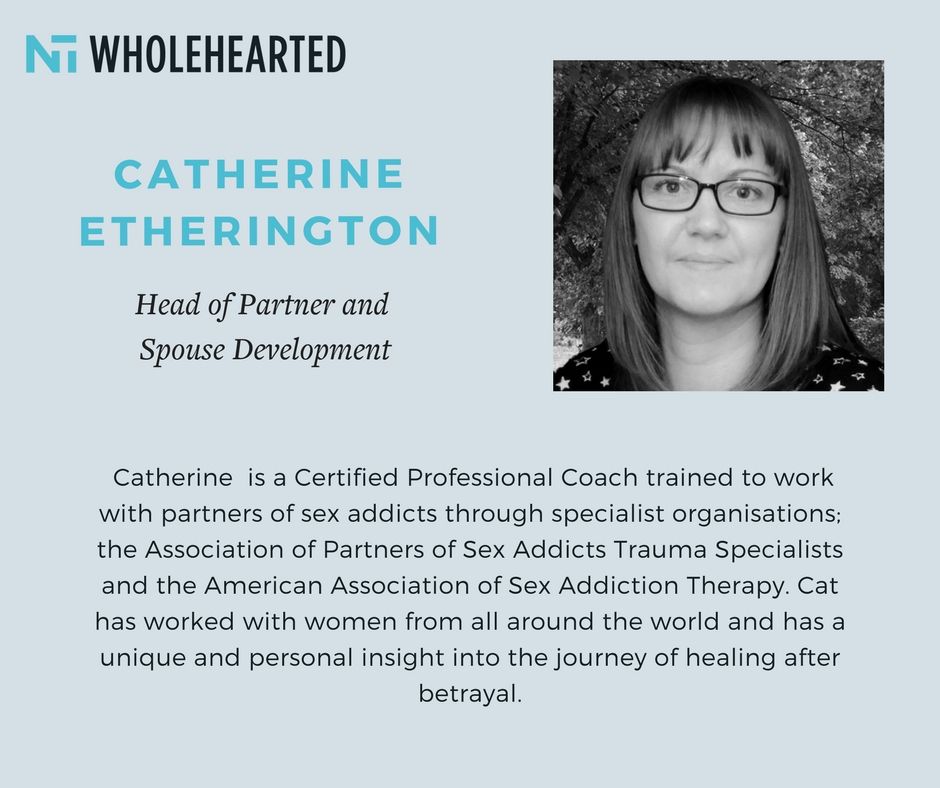 Meet Cat! The Head of Partner and Spouse Development here at The Naked Truth Project. She has her own personal story of betrayal and substance addiction and has created our Wholehearted Partners Programme launching 30th April! #youmatter #partnersprogramme #wholehearted
