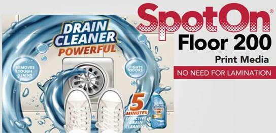 NDGraphics's tweet photo. Have you heard about SpotOn Floor from @Drytac? This new product allows you to simply print &amp; install with ease, for a one-step floor graphic solution.  FInd out more: https://t.co/NiH4rXmEPA #Graphics #Retail https://t.co/58U5HLbuZt