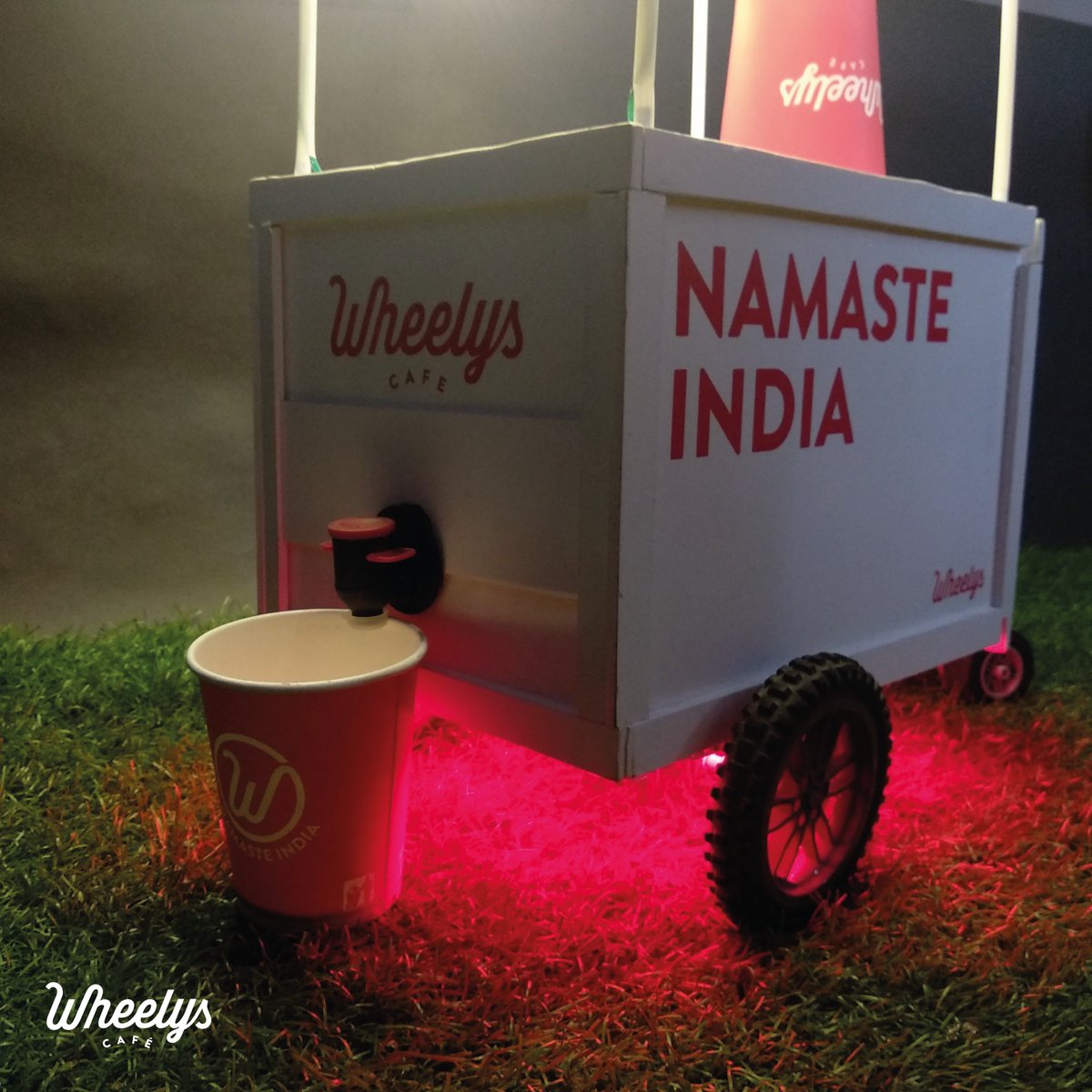 wheelysin's tweet photo. Sip on world-famous Wheelys coffee in an #INDIAN STYLE. To ORDER NOW! Call us at 0120-6662610😀
#wheelysindia #organiccoffee #IPL #coffeetime #coffee @WheelysCafe https://t.co/5R80LBgqlr