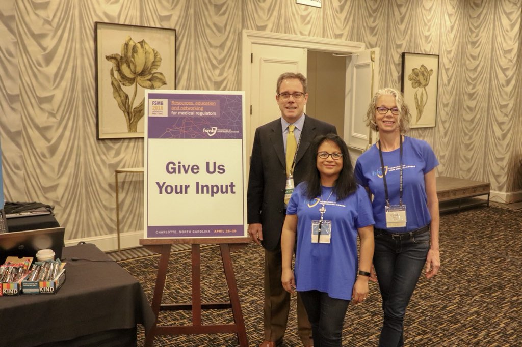 TheFSMB's tweet photo. #FSMBAM2018 attendees we need your input! Stop by our booth today to take a brief survey to help us understand how we can better serve you! https://t.co/O7zBNJAFym