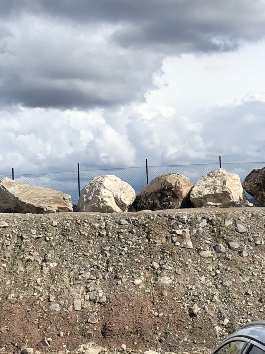 MFridstrom's tweet photo. Just love the way they will protect the Data Center from intrusion. A crazy amount of giant rocks. Safety first. #EcoDC. @TeliaCarrier @datacentersbyse #Falun https://t.co/pVYwGiXDEl