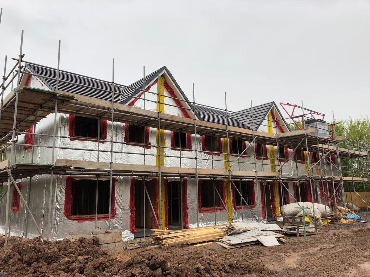 The latest photos from our site in Battlefield, #Shrewsbury . Our Facebook album really shows how well site has progressed #TimberFrame