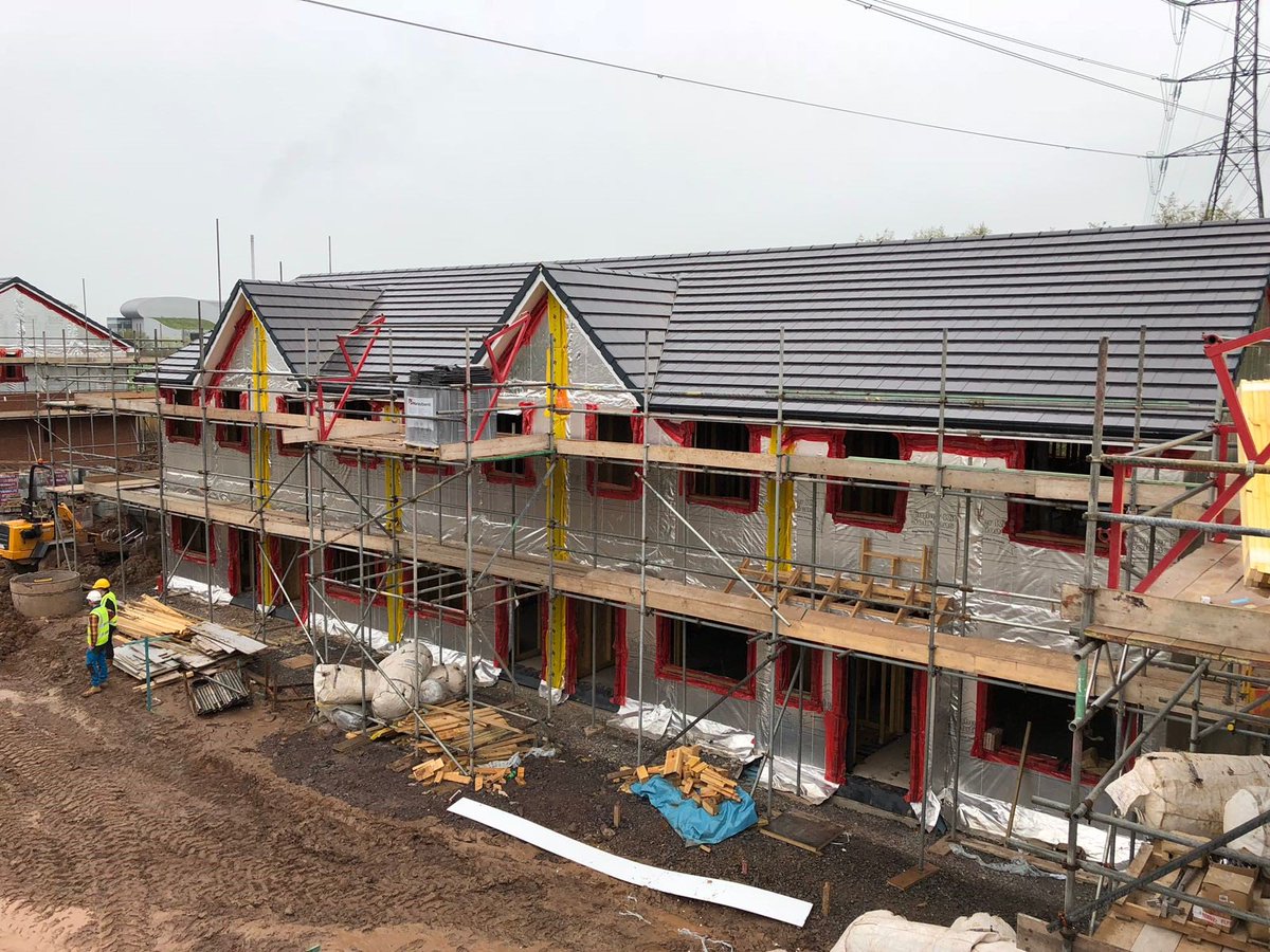 The latest photos from our site in Battlefield, #Shrewsbury . Our Facebook album really shows how well site has progressed #TimberFrame