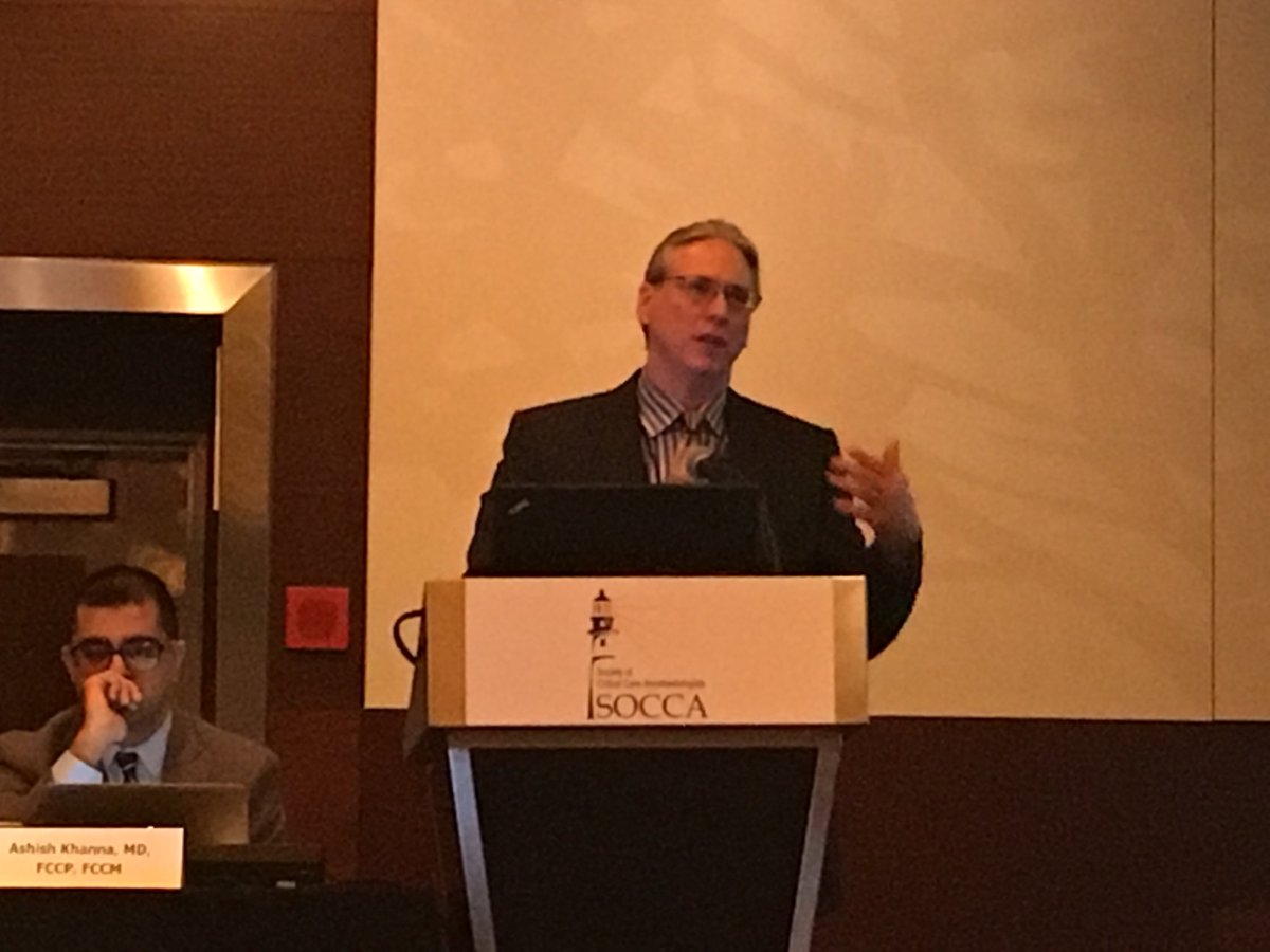 <a href="/UTHCriticalCare/">UT Anesthesia CCM</a> Site Director <a href="/USAnesPartners/">USAP physician</a> physician Dr. Todd Kelly presenting <a href="/SOCCA_CritCare/">Society of Critical Care Anesthesiologists</a> #2018 annual meeting right now