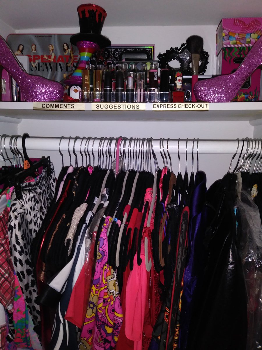 GoddessNouvelle's tweet photo. Who wants to play in my closet! Total makeover day, #CROSSDRESSER show how sexy you can be. I'll show you how it's really done! #humpday #sissy #sluts #femdom #fetish #thighhighstocking #HighHeels https://t.co/rQFxZ6Zf4m