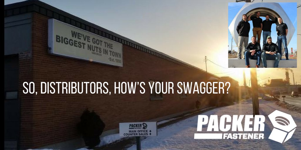 As a fastener distributor it takes a certain amount of moxie to install the world’s biggest hex nut outside your headquarters along a busy city street. It takes even more to boast the slogan, “We’ve got the #biggestnuts in town.” bit.ly/2DN9shY <a href="/InDistwebsite/">Industrial Distribution</a>

#fasteners