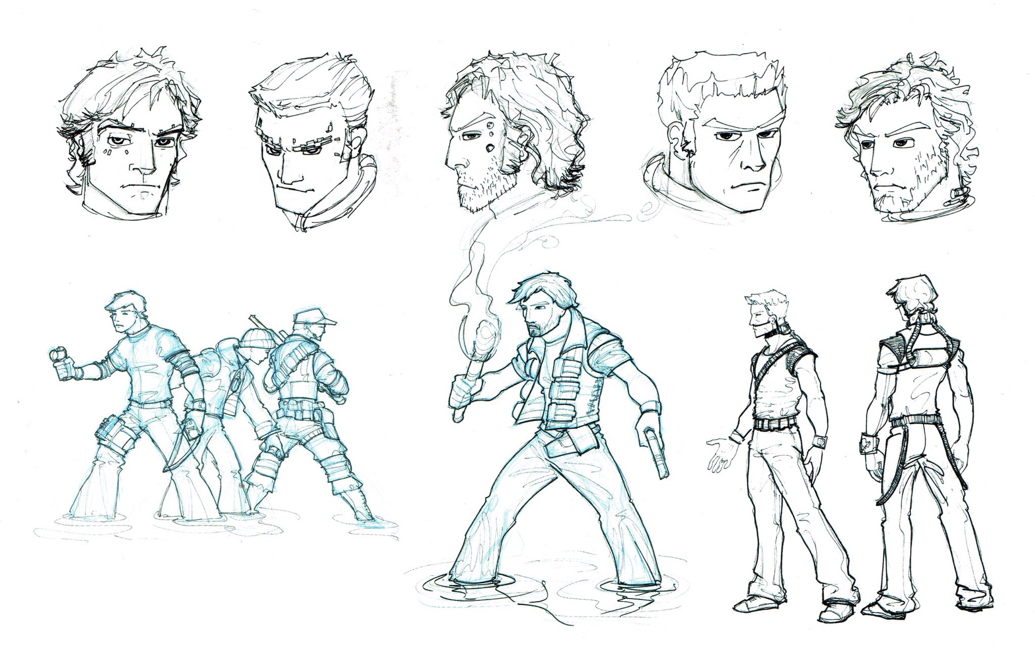 VideoGameArt&Tidbits on X: Uncharted: Drake's Fortune - Nathan
